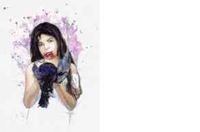 katia_bourdarel_la_fille_au_corbeau_2005_aquarelle