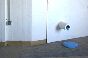 cedric_alby_bouche_bleue_2007_pvc_platre_polyurethane_mastic_polyester_peinture_50x35x45_cm