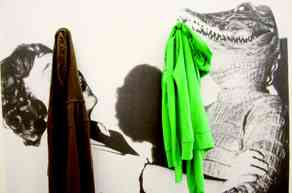 chloe_dugit_gros_alligator_people_2007_techniques_mixtes_150x140_cm