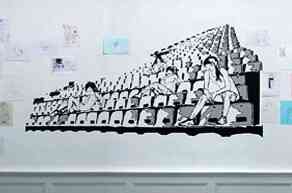 indra_schelble_hermanns_haunted_bedroom_2005_installation_techniques_mixtes