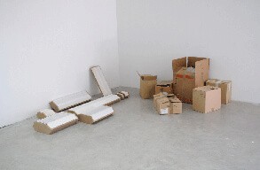 lucille_uhlrich_livres_coupes_2009_dimensions_variables_livres_destines_au_pilon_recuperes_decoupes_en_diagonale_et_ameubles_sur