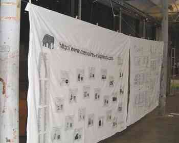 michel_gerson_que_les_draps_s_en_souviennent_1999_14_draps_provenants_d_hotels_de_marseille