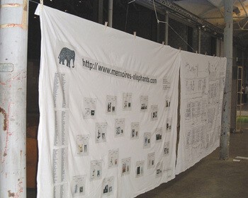 michel_gerson_que_les_draps_s_en_souviennent_1999_14_draps_provenants_d_hotels_de_marseille