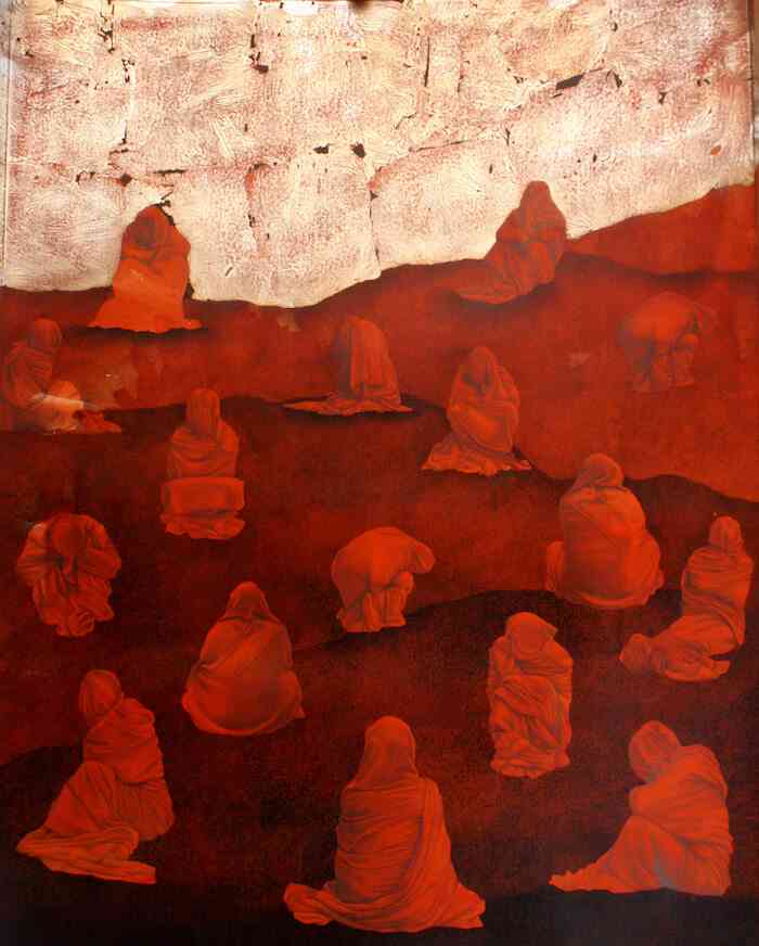3_mohsin_taasha_rebirth_of_the_reds_part_1_2017_feuille_d_argent_et_gouache_sur_papier_wasli_55_x_70_cm