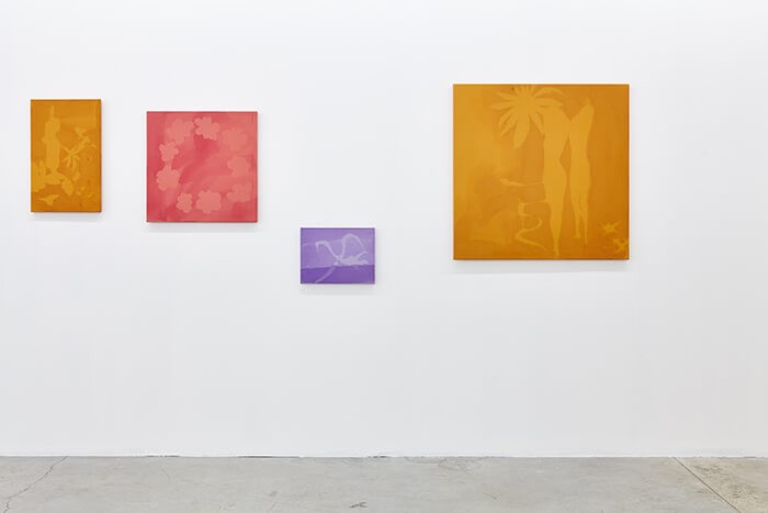 hazel_watling_problems_in_paradise_serie_2017_acrylique_sur_toile_g_a_d_mother_figure_gauguins_tahiti_regeneration_eve_with_adam