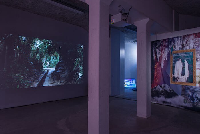 3_bruno_ntjam_up_in_the_clouds_qui_dit_bleu_exhibition_view_triangle_france_asterides_bastide_projects_marseille_2019__aurelien_